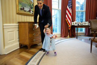 “On your mark. Get set. Go!” April 4, 2014Official White House Photo by Pete Souza